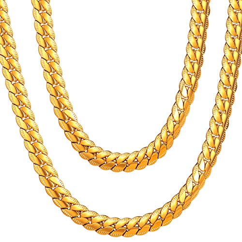 ChainsPro Panzerkette Erbskette Edelstahl Kuban...