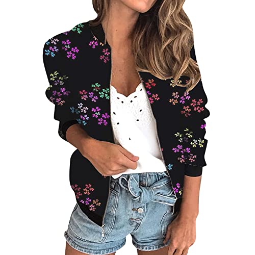 Shirtjacke Damen Jacke Damen Bomberjacke Damen...