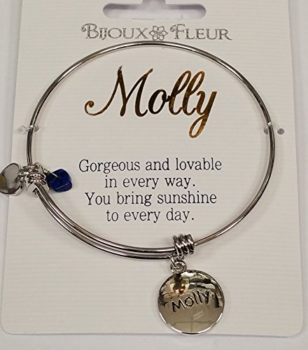 Molly Charm-Armband mit Namensanhänger,...