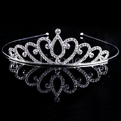 YoungerY Kristall Hochzeit Prom Crown Strass...
