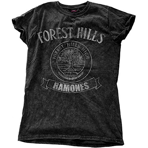 The Ramones Forest Hills Snow Wash T-Shirt für...