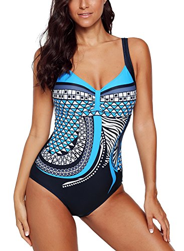 Aleumdr Frauen Badeanzug Monokini Damenmode...