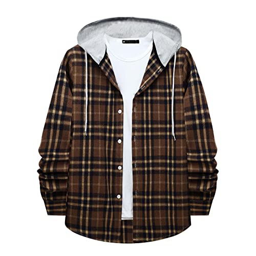 Mit Fleece gefütterte Hemden für Herren,...
