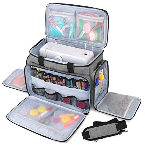 Luxja Nähmaschinentasche, Nähmaschine Tasche mit...