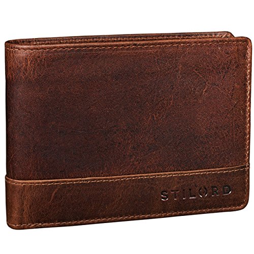 STILORD 'Lucius' Vintage Portemonnaie Leder Herren...