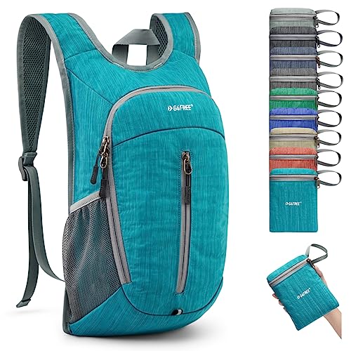 G4Free 10L Faltbarer Leichter Wanderrucksack...