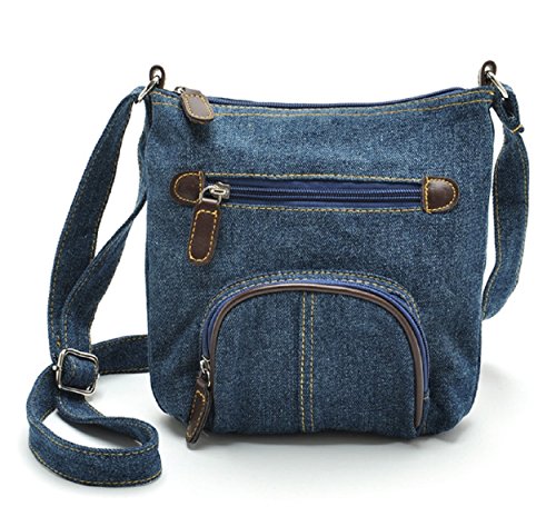 Jeans Umhängetasche Schultertasche Crossbody Bag...