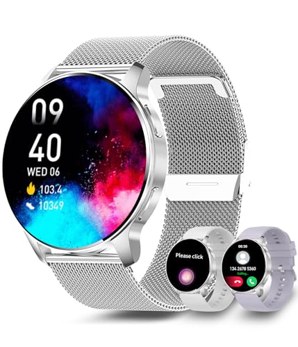 niolina Smartwatch Damen mit Telefonfunktion,1.32...