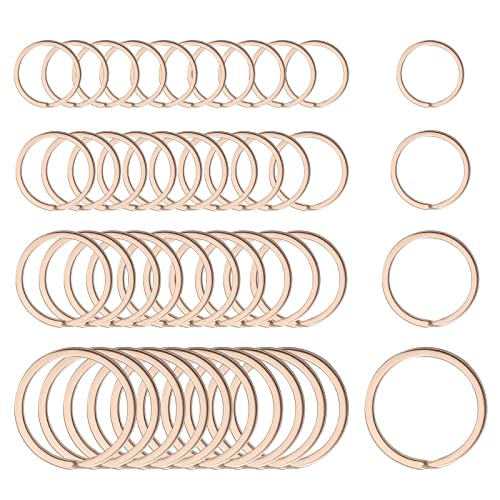 40 Stück Schlüsselringe Ø 25mm, 28mm, 33mm,...
