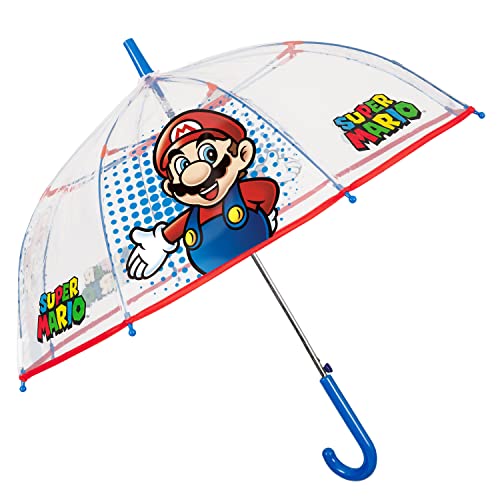 PERLETTI Super Mario Regenschirm Kinder...