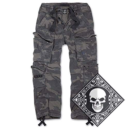 urbandreamz Pure Vintage Trouser darkcamo Gr. L