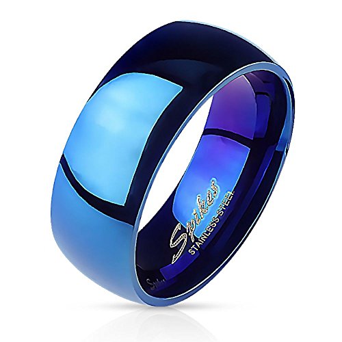 60 (19.1) Bungsa® Blauer Ring Edelstahl klassisch...