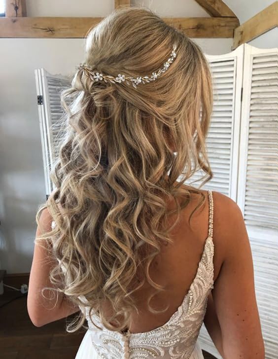Haarschmuck Hochzeit, Boho Braut Haarschmuck...