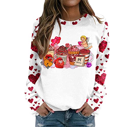 PTLLEND Oversize Tshirts Damen Weiß Blusenshirt...