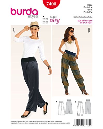 Burda Style Schnittmuster Schlupfhosen mit...