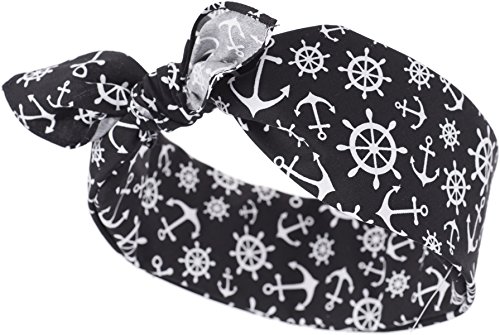 Küstenluder Damen Bandana Carley Sailor Anker...