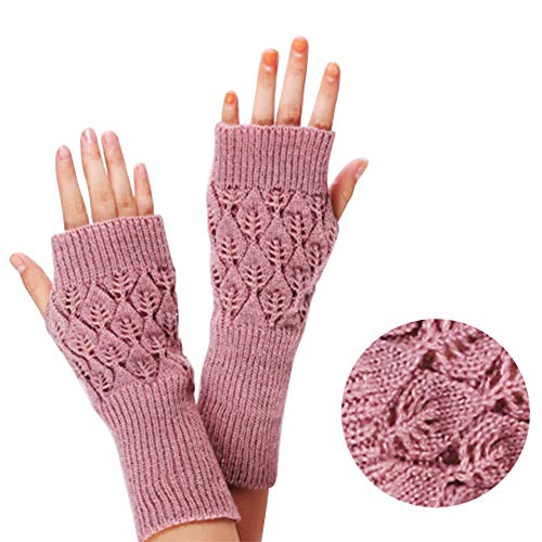 Amorar Frauen Winter Handschuhe Fingerlose...