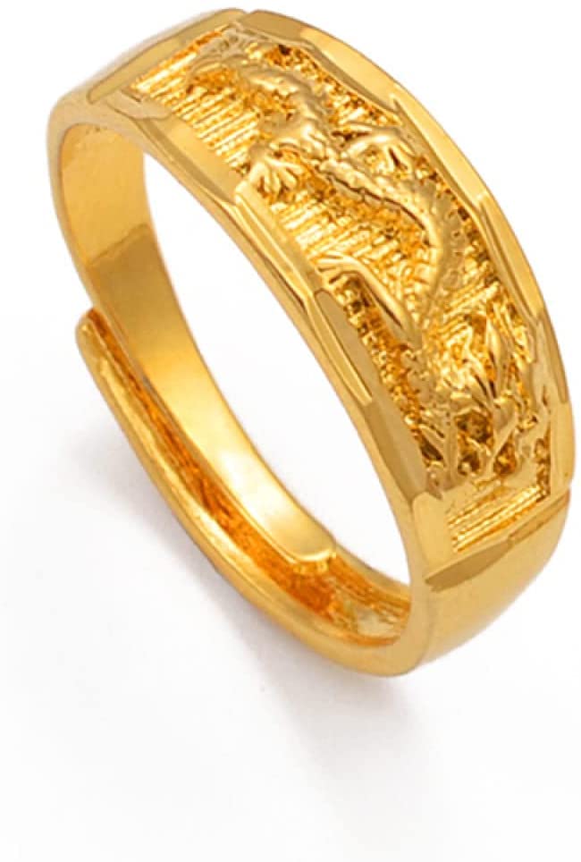 LUYIYI Drachen-Ring für Frauen, Öffnungsfinger...