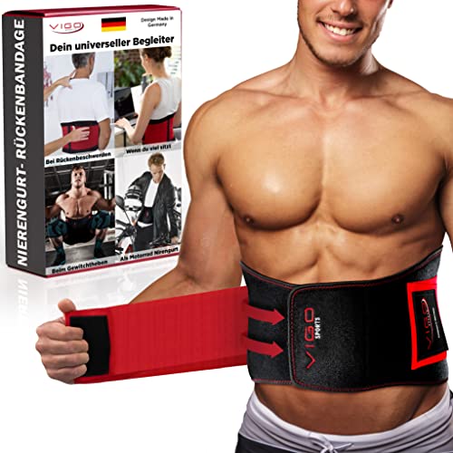 Vigo Sports Rückenbandage waschmaschinenfest -...