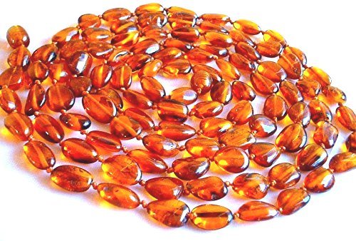 Ambermilana 120 Cm Lang NATUR BERNSTEIN KETTE...