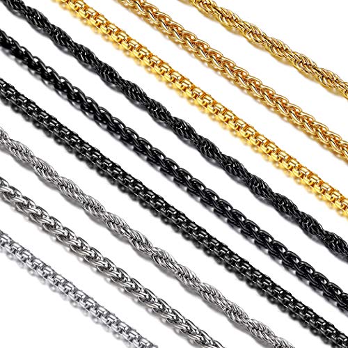 Suplight Damen Herren klassische Kette 20'/51cm...