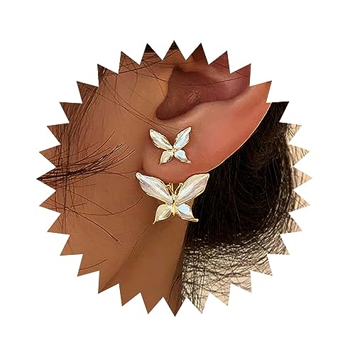 Atentuyi Boho Kleine Schmetterling Ohrstecker...