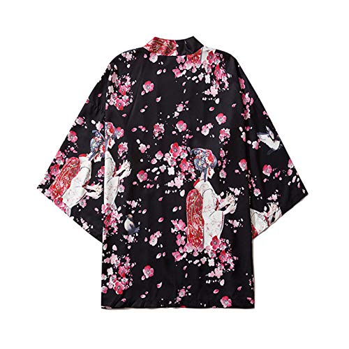 WYUKN Traditioneller Kimono, Kimono, Cardigan,...