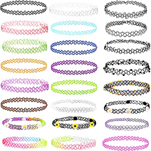 Choker Halsband Kette Tattoo Halskette für Frauen...